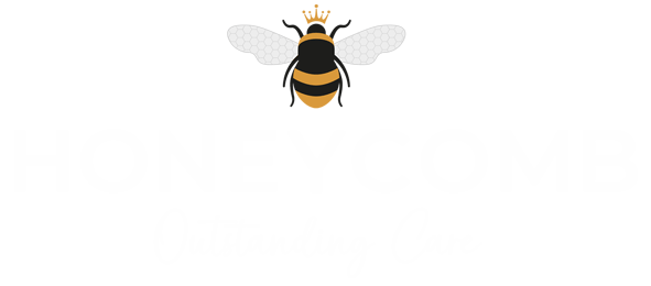 honeycomb-care-header-wide-white-logo Logo of Honeycomb Care, a private home caring services company for the elderly, disabled, and loved ones